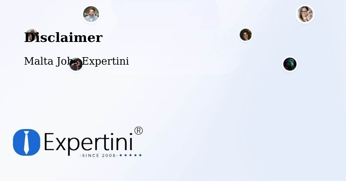 Disclaimer – Mellieħa - Malta Jobs Expertini
